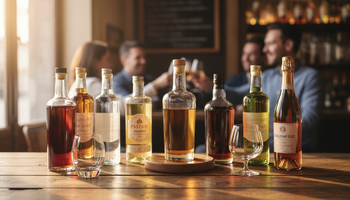 Editorial press photograph illustrating: Les 8 alcools les plus consommés en France : le numéro 1 n'