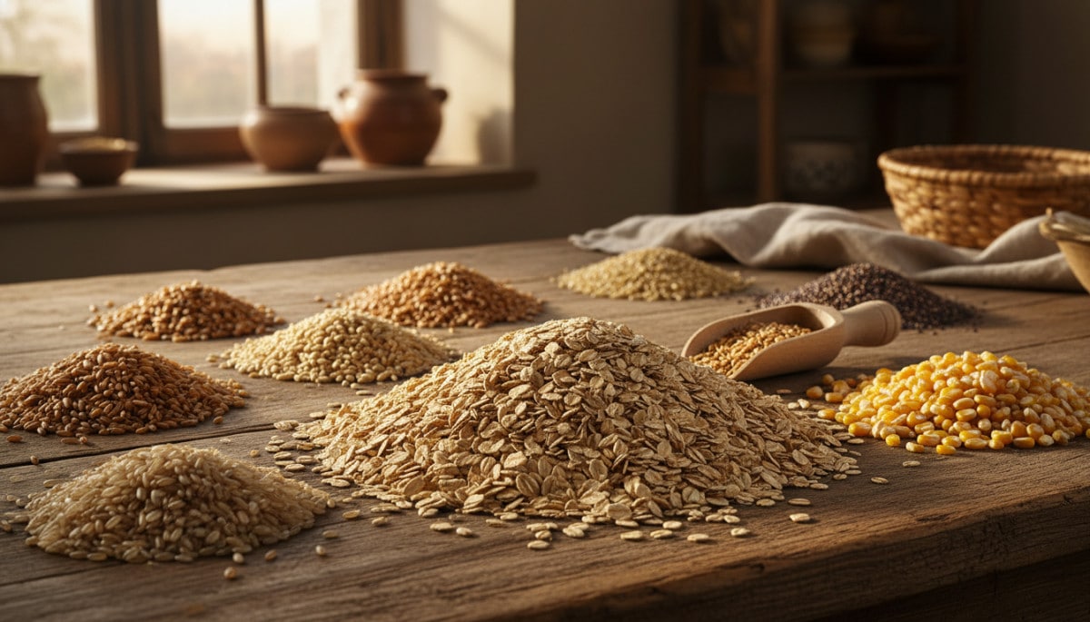 Editorial press photograph illustrating: Les 8 céréales les plus consommées en France : le blé n'est