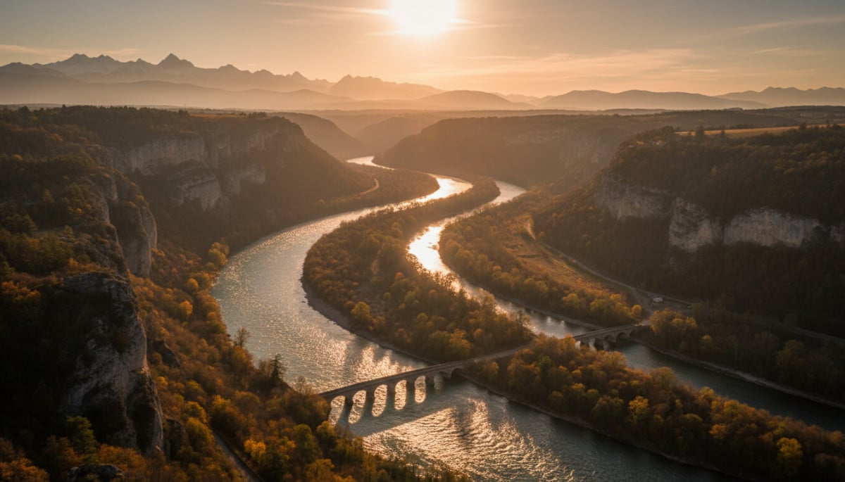 Editorial press photograph illustrating: Les 8 fleuves les plus longs de France : le numéro 1 n'est