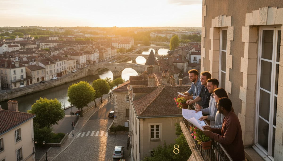 Editorial press photograph illustrating: Les 8 villes françaises où les loyers sont les moins chers