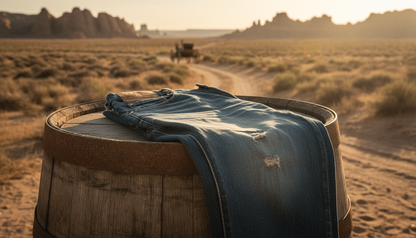 Editorial press photograph illustrating: Levi's : pourquoi le jean 501 a ces petits rivets en métal