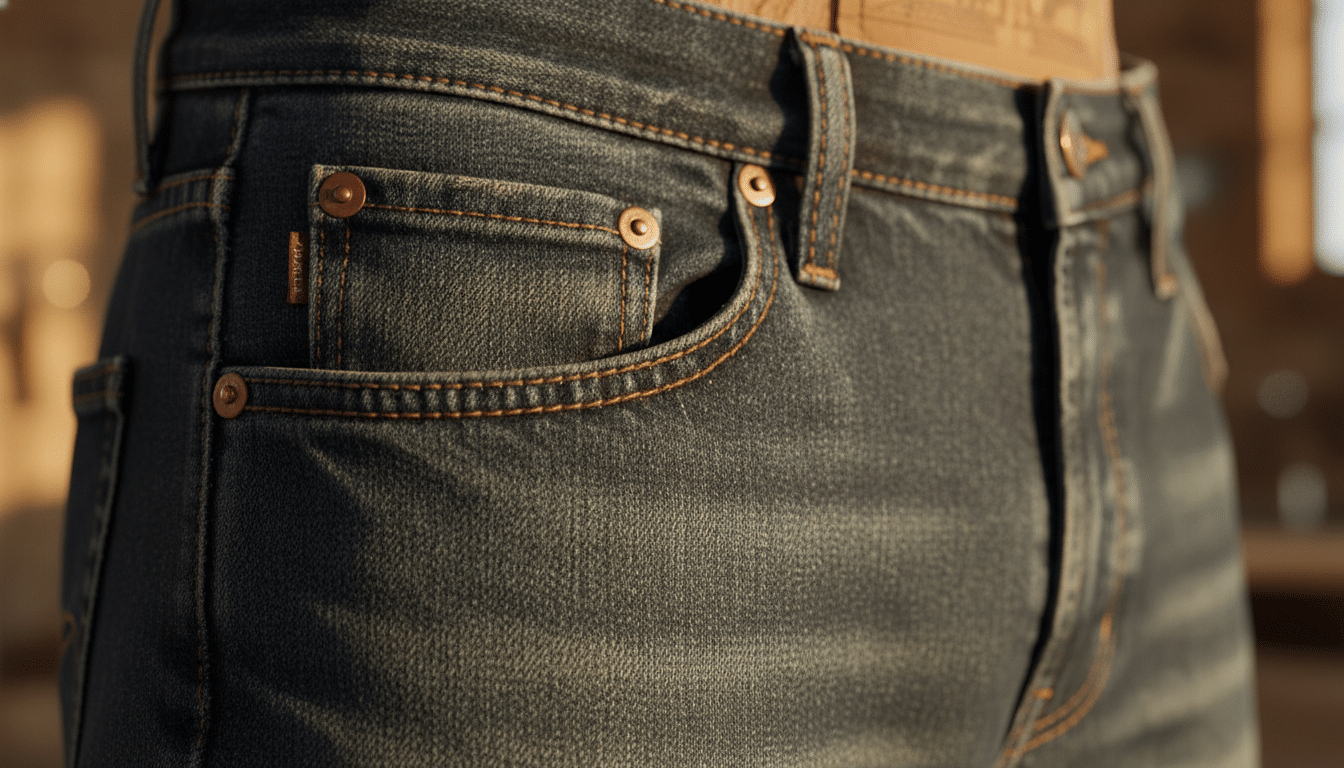 Editorial press photograph illustrating: Levi's : pourquoi le jean 501 a ces petits rivets en métal