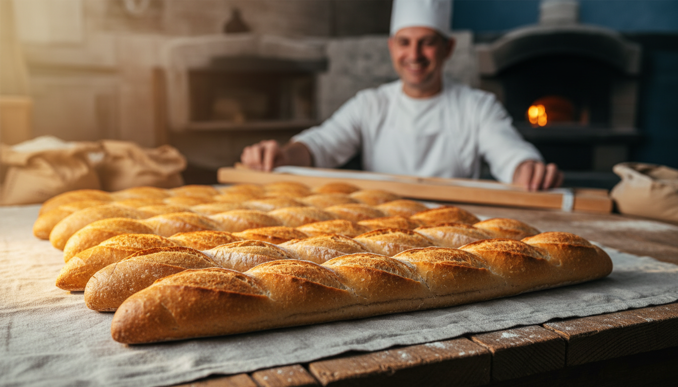 Editorial press photograph illustrating: Pourquoi la baguette fait exactement cette taille — ce n'es