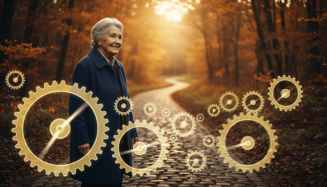 Editorial press photograph illustrating: Pourquoi le temps semble s'accélérer quand on vieillit ? La