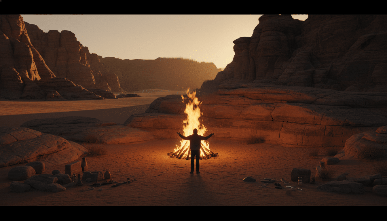 Editorial press photograph illustrating: Pourquoi les flammes n'ont-elles pas d'ombre ? La réponse e