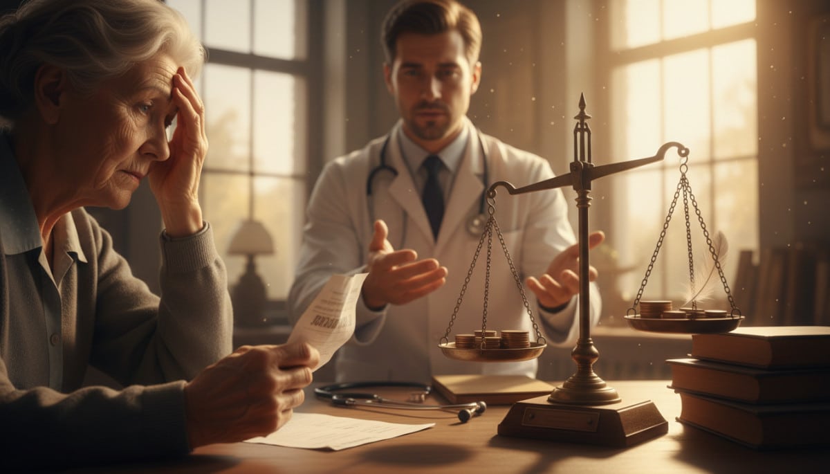 Editorial press photograph illustrating: Ton médecin peut te facturer des dépassements d'honoraires