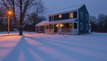 Maison de Duxbury Massachusetts scène du drame
