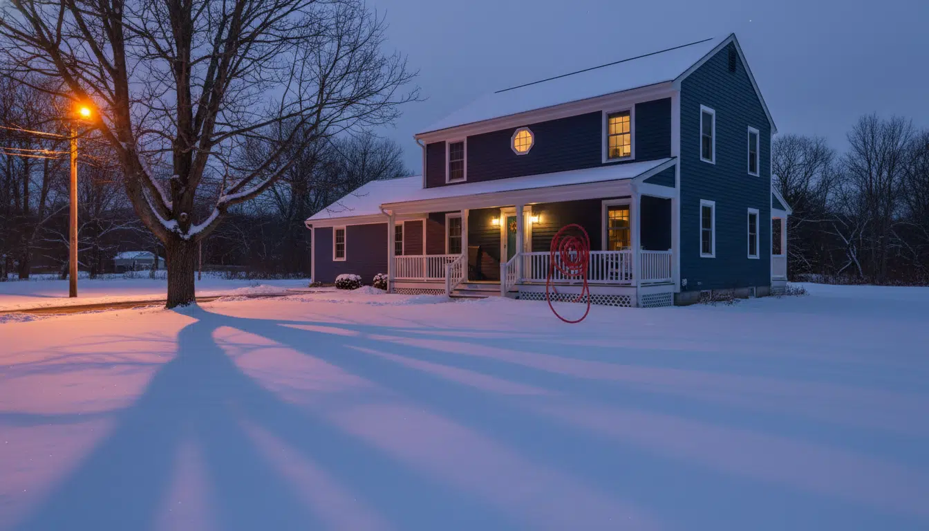 Maison de Duxbury Massachusetts scène du drame
