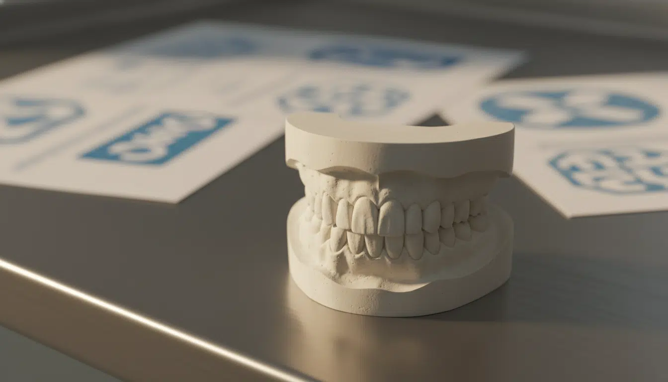 Moulage dentaire utilisé pour identification médico-légale