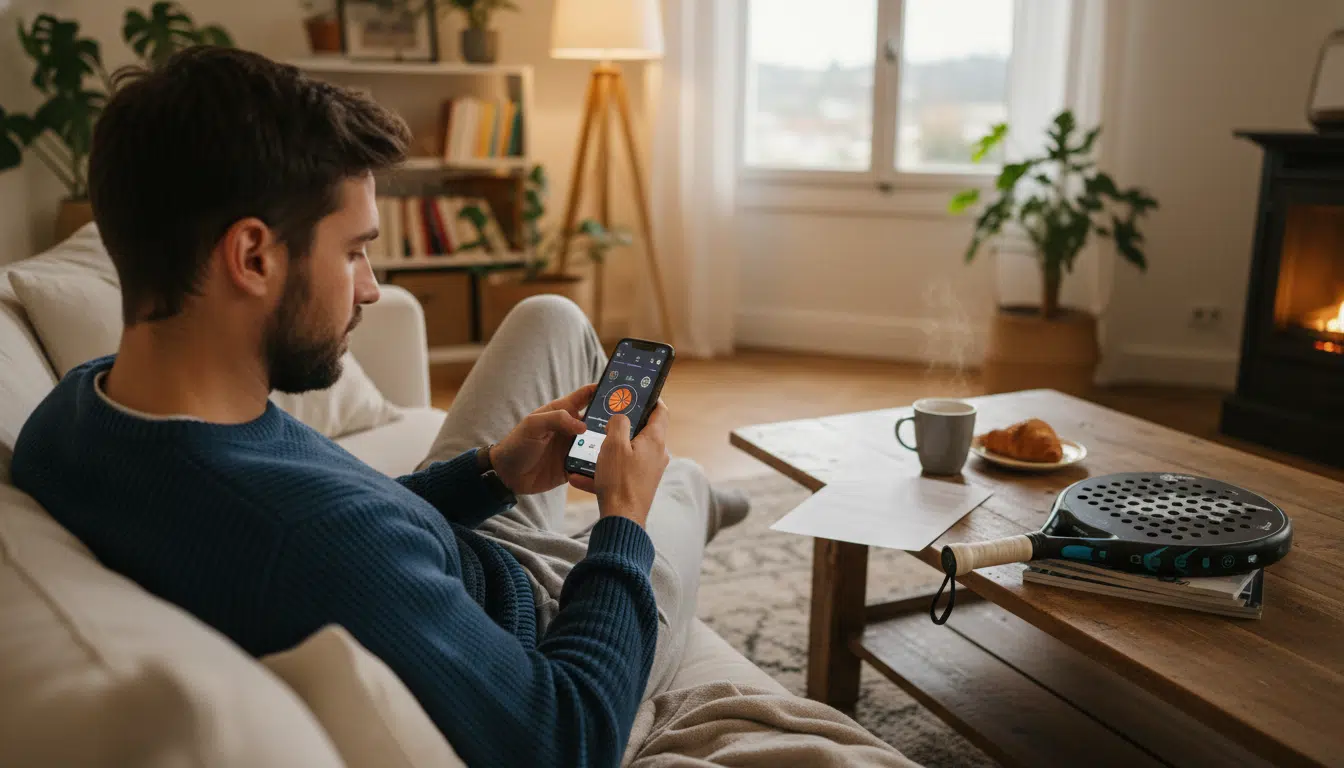 Salarié en arrêt maladie consultant son téléphone chez lui