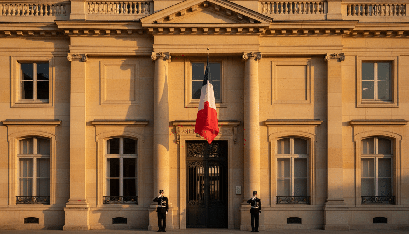 Façade du bâtiment de la Défenseure des droits à Paris