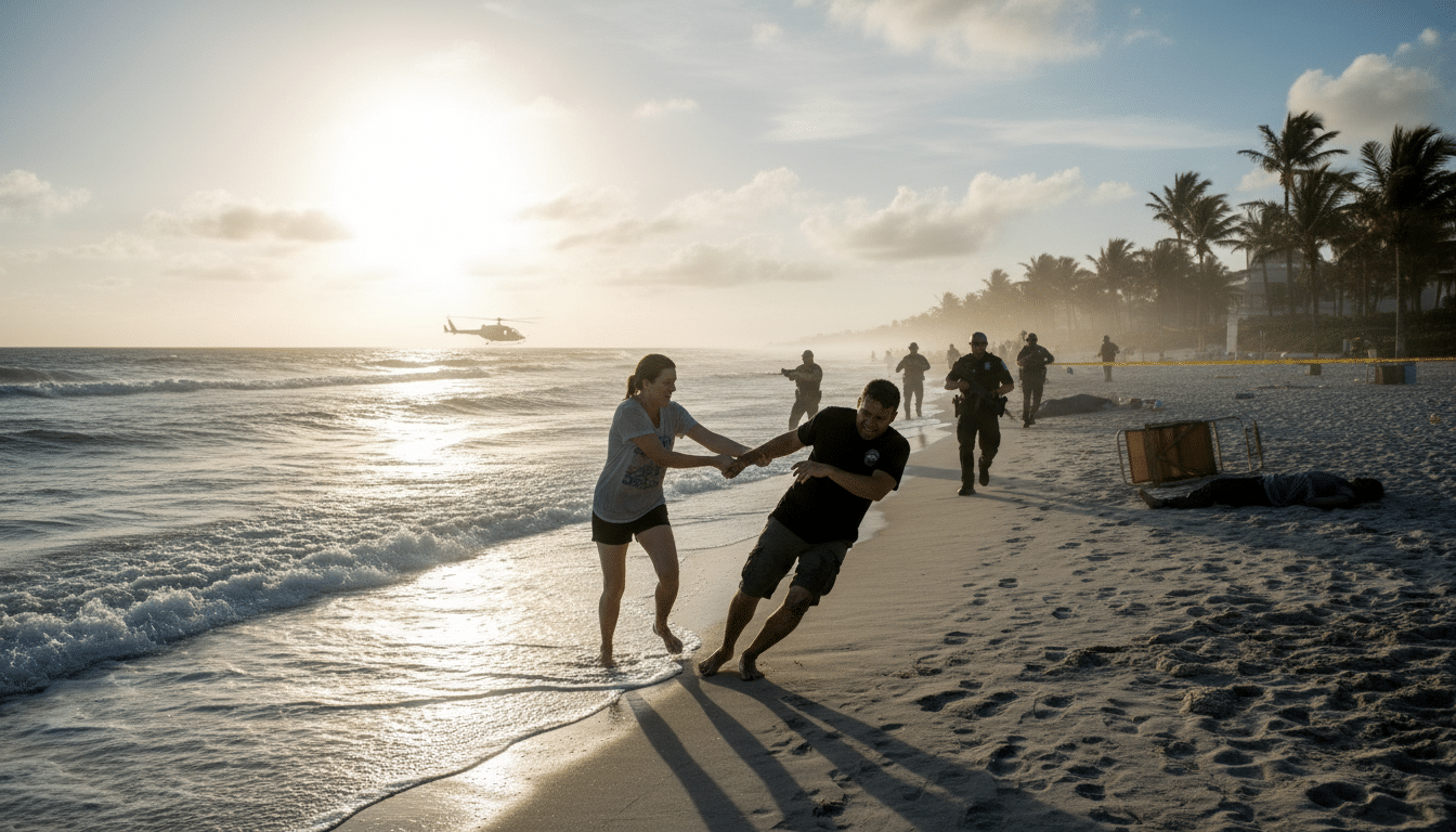 Elle sauve un homme de la noyade en Floride : il venait d'abattre deux personnes