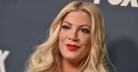 Tori Spelling, actrice de Beverly Hills 90210, impliquée dans un accident de voiture avec ses enfants
