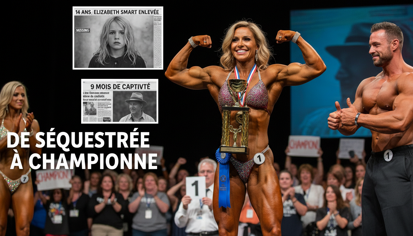 Enlevée à 14 ans et séquestrée 9 mois, Elizabeth Smart remporte un concours de bodybuilding à 38 ans