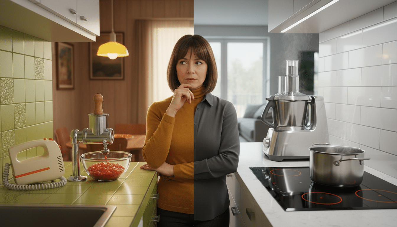 Évolution des ustensiles de cuisine, du passé au moderne