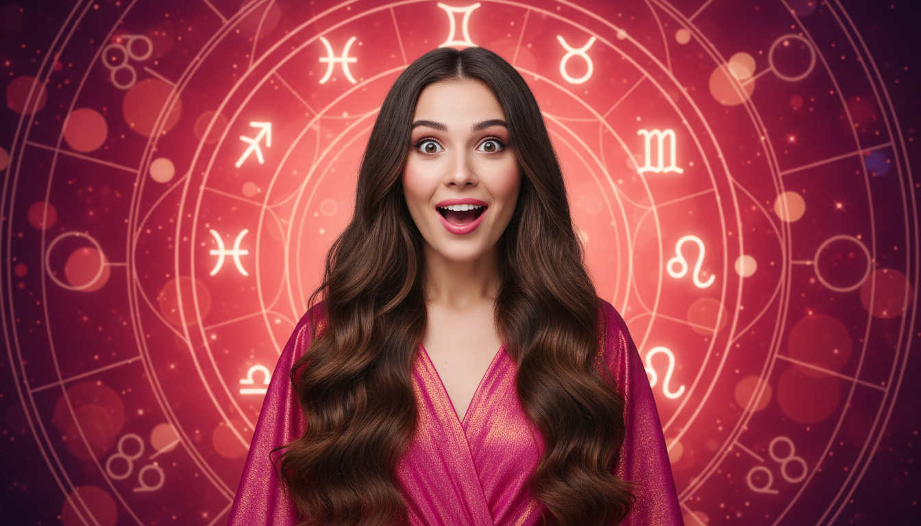 Femme tenant une boule de cristal lumineuse avec cartes astrologiques à la lueur des bougies