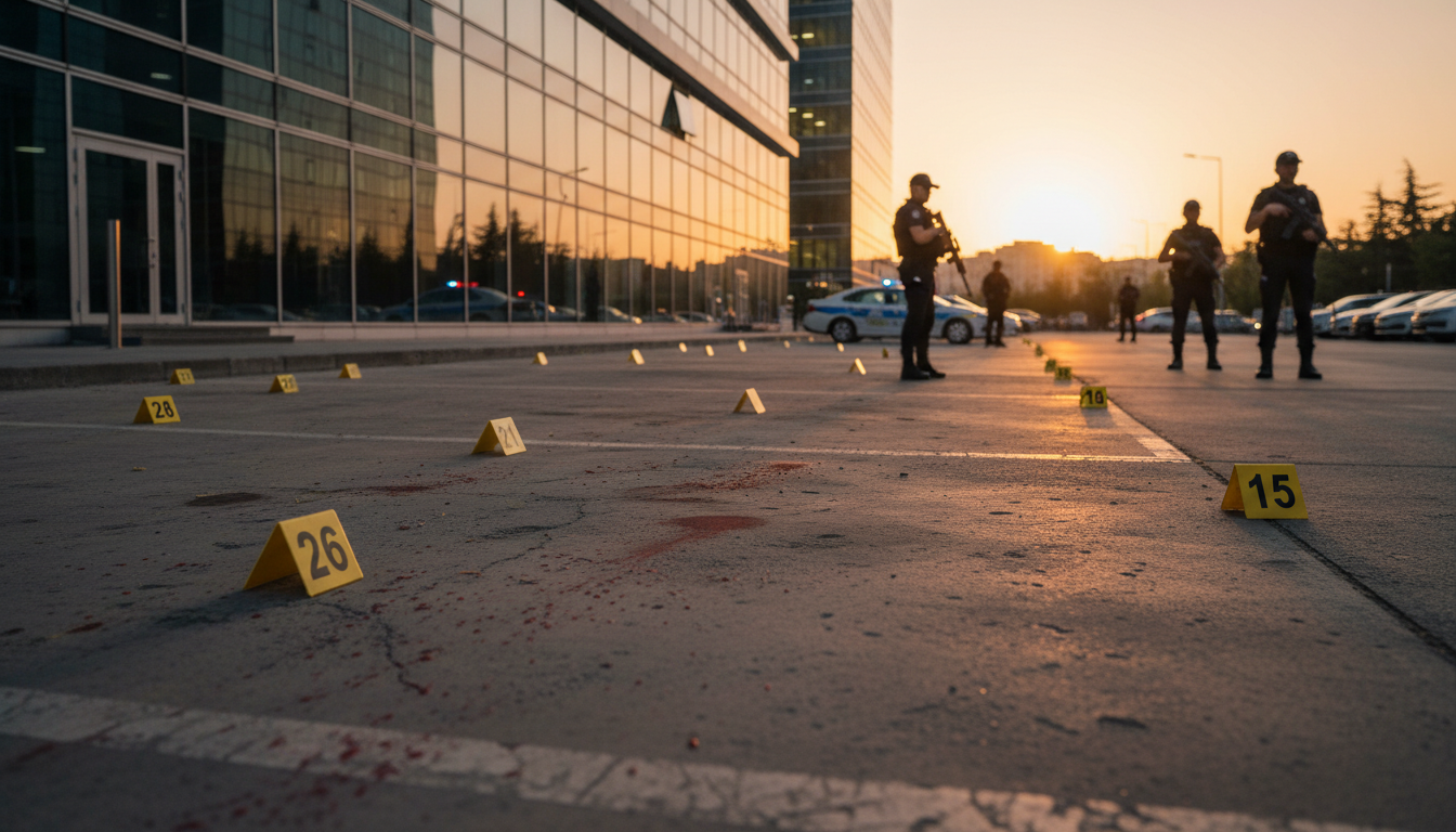 Parking sécurisé près du consulat après la fusillade à Istanbul