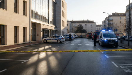 Parking de clinique bouclé par la police à Castres