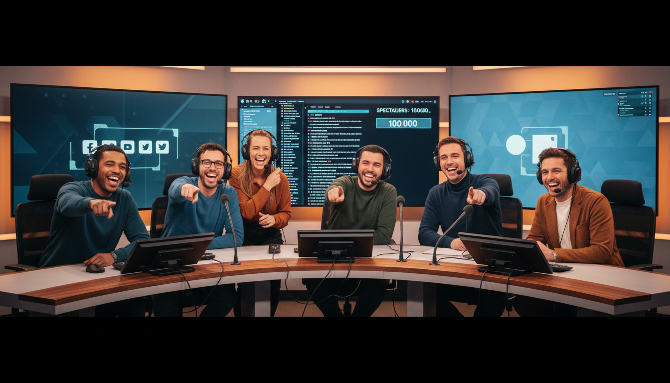 Anciens animateurs de Game One en streaming live