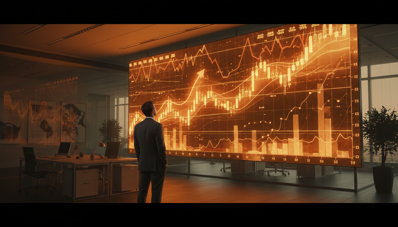 Écran financier évoquant les résultats de Take-Two