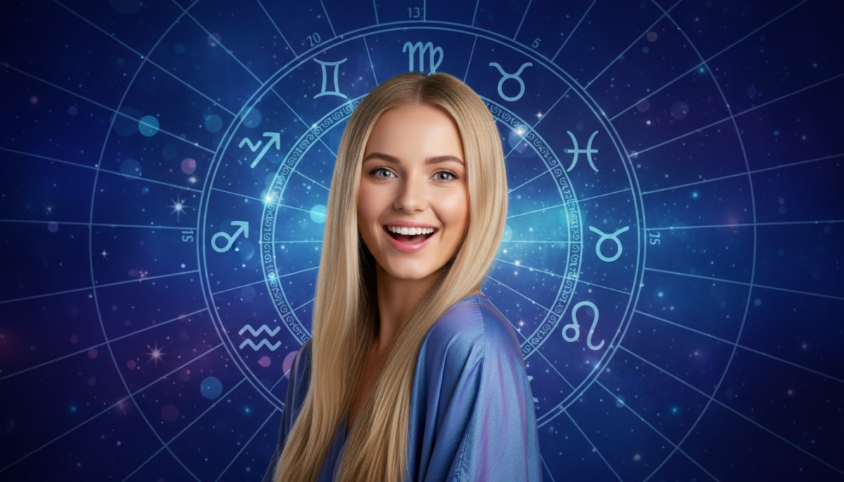 Homme tenant un orbe céleste lumineux sous un ciel étoilé, ambiance cosmique de l'horoscope du jour