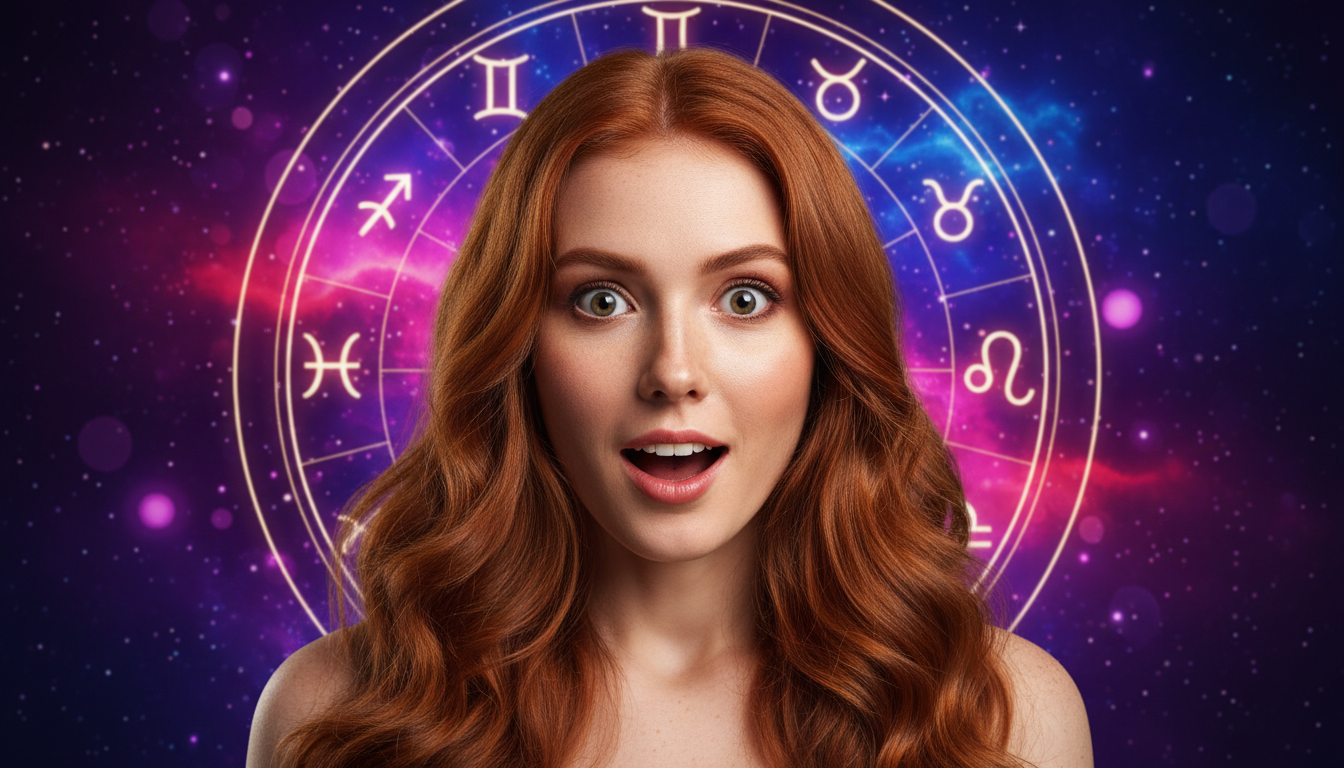 Horoscope du vendredi 10 avril 2026 : femme en méditation sous les étoiles du zodiaque