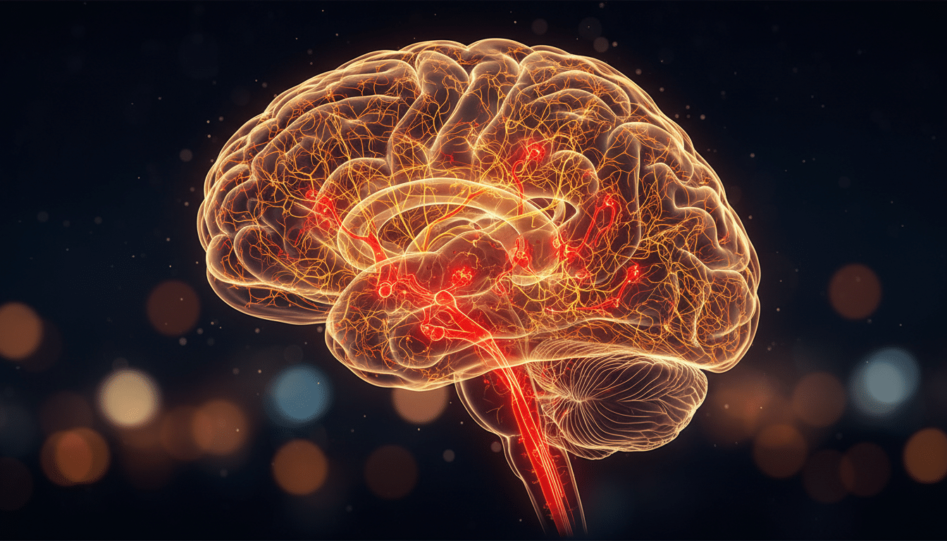 Cerveau humain activant des signaux de douleur par effet nocebo