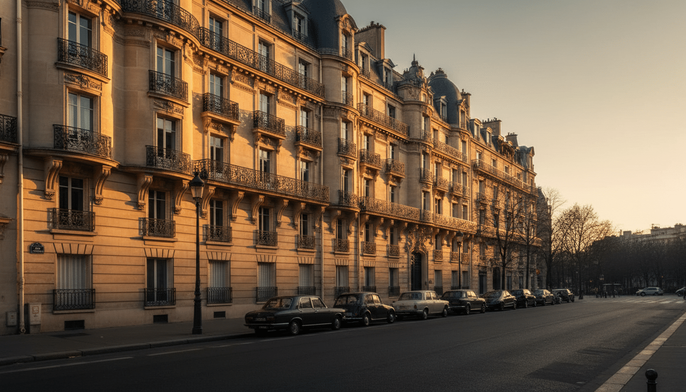 Immeuble haussmannien avenue Foch à Paris