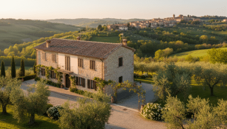 Hôtel dans les collines italiennes près de Rimini