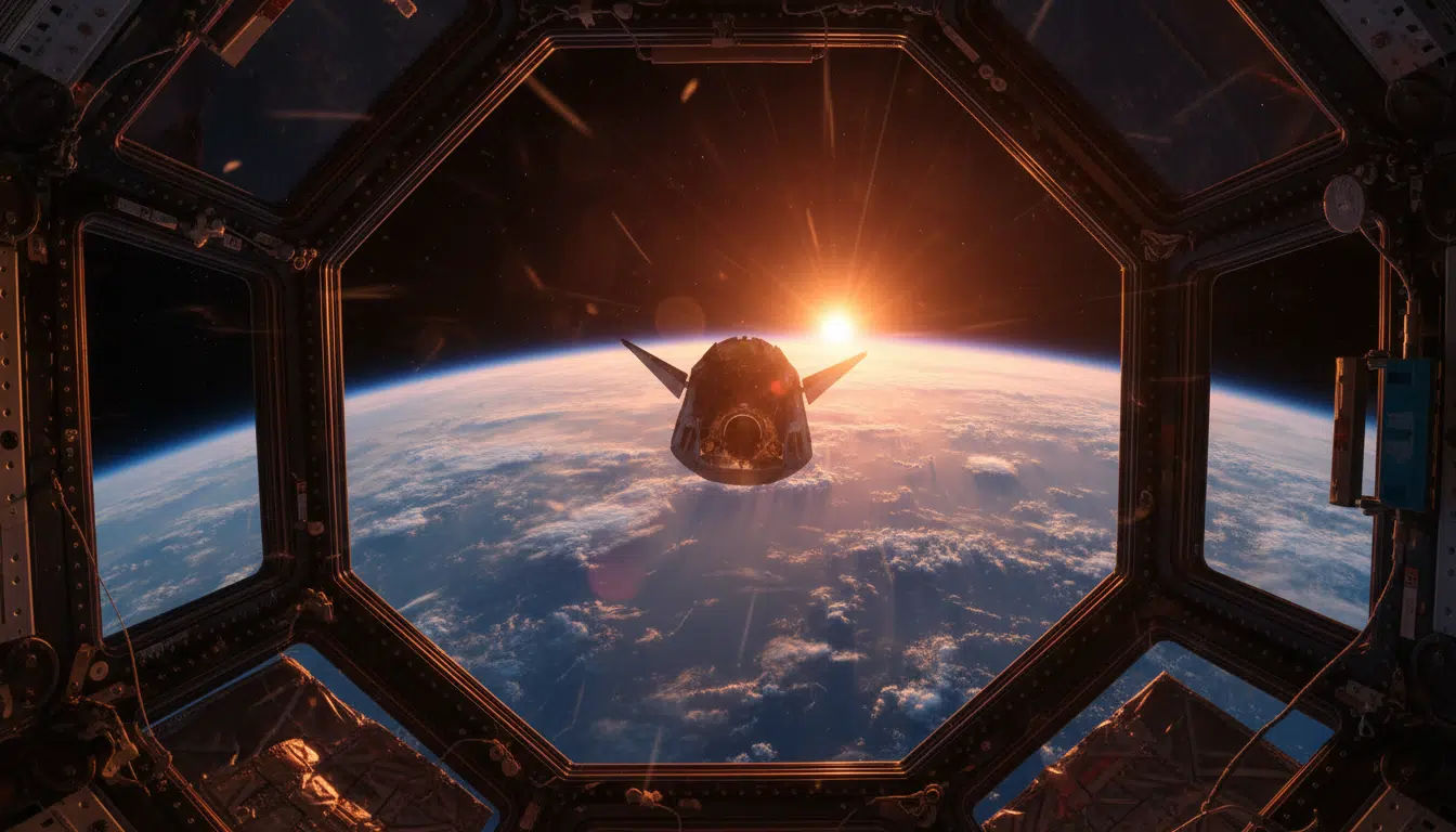 Capsule Crew Dragon en retour d'urgence vers la Terre