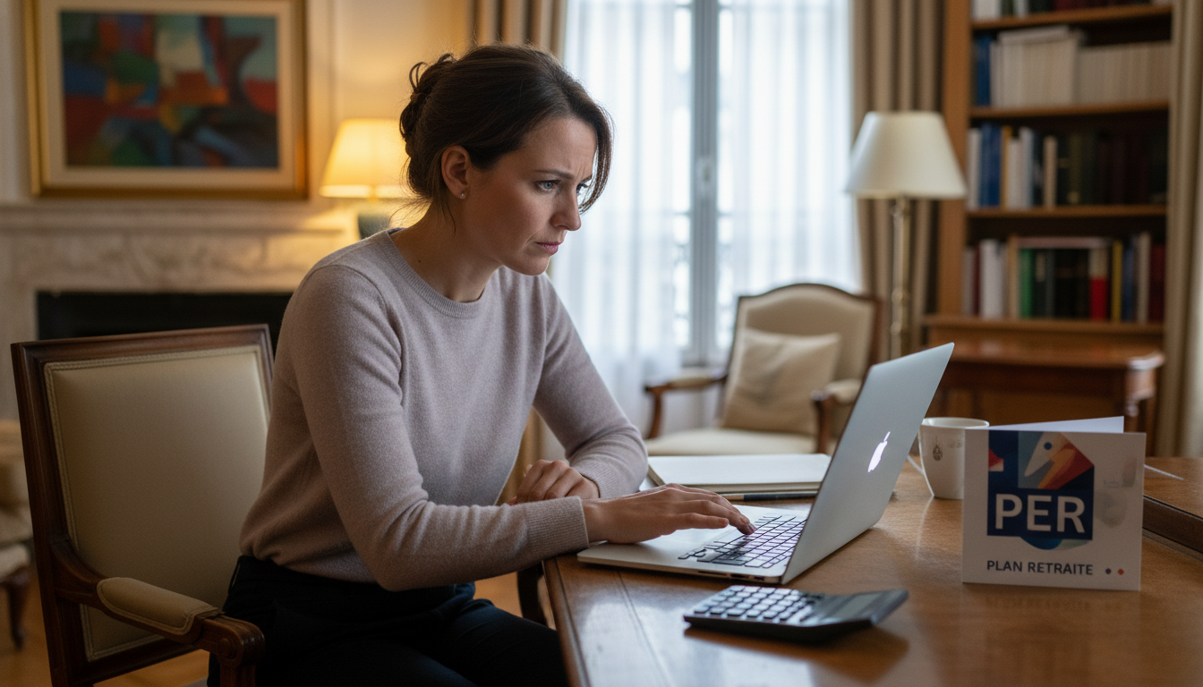 Infirmière libérale gère son épargne retraite PER