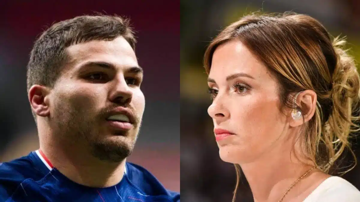 Isabelle Ithurburu et Antoine Dupont, les deux visages du rugby français en 2025