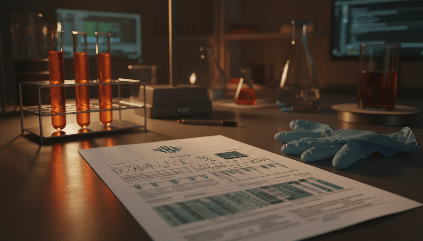 Rapport d'analyse ADN dans un laboratoire médico-légal