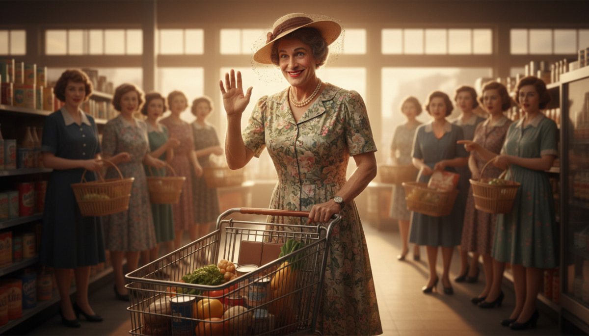 Le Caddie de supermarché a été inventé par un homme qui s'est déguisé en femme pour convaincre ses clients