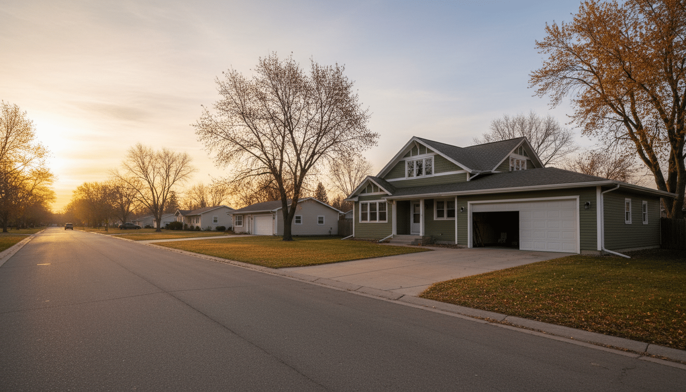 Maison résidentielle de Big Lake dans le Minnesota