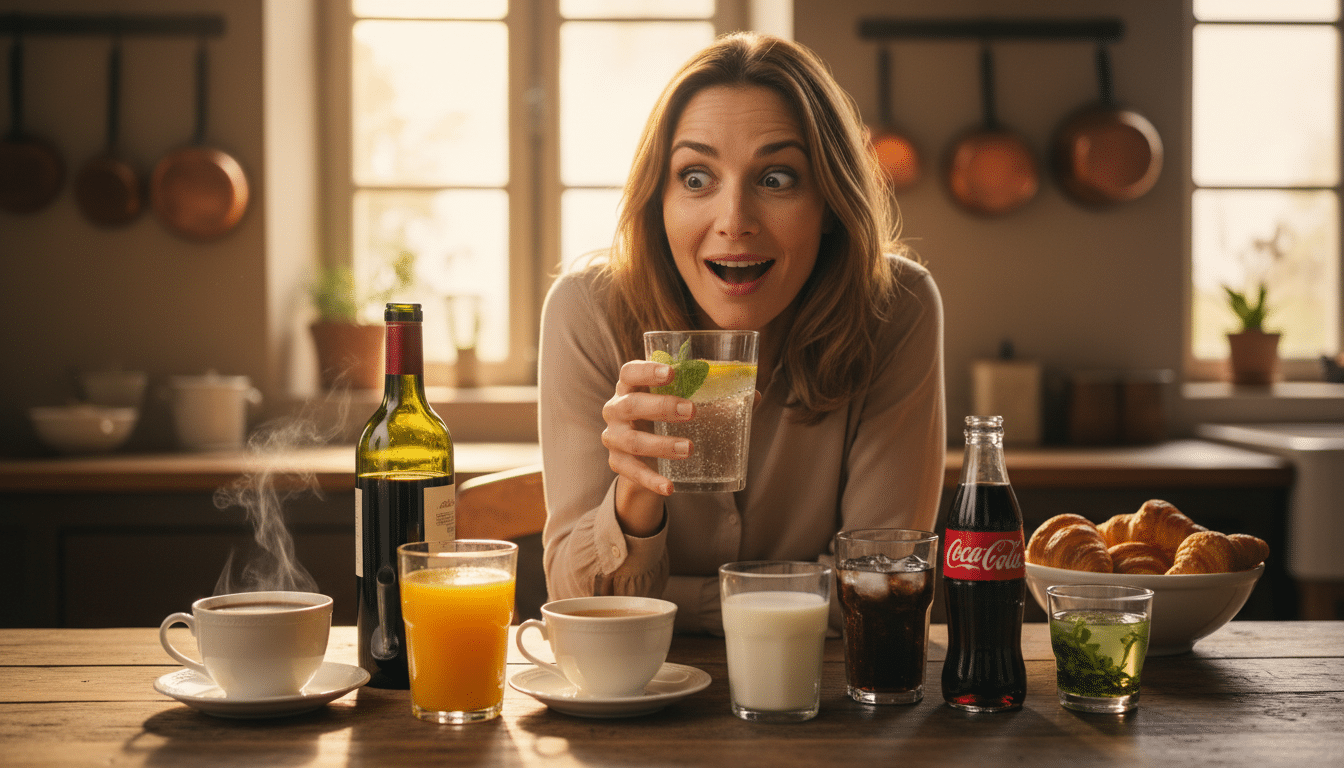 Les 8 boissons les plus consommées en France : le numéro 1 n'est pas le café