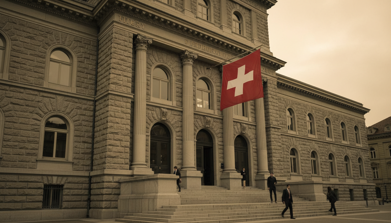 Tribunal fédéral suisse où la conductrice a été condamnée