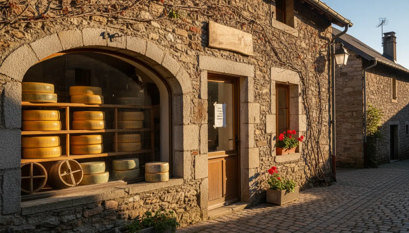 Fromagerie artisanale du Jura avec avis de rappel produit