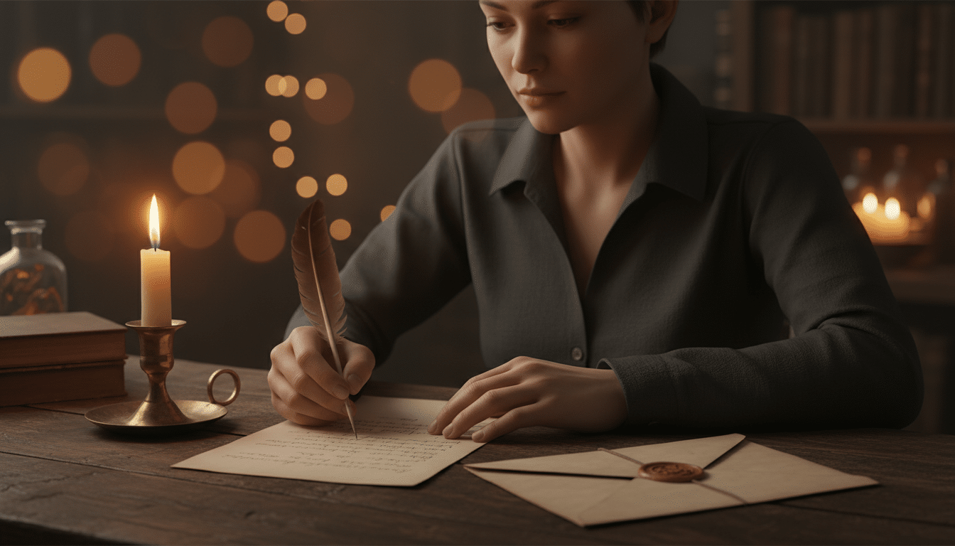 Personne réfléchissant calmement avant de prendre une décision