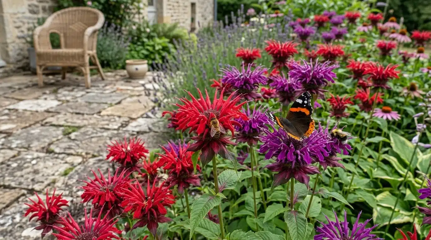 Monarde : pourquoi cette vivace plantée en avril transforme votre jardin tout l'été