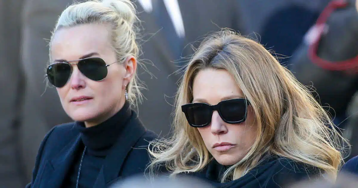 Mort de Nathalie Baye : on sait enfin pourquoi Laeticia Hallyday n'a pas dit un mot