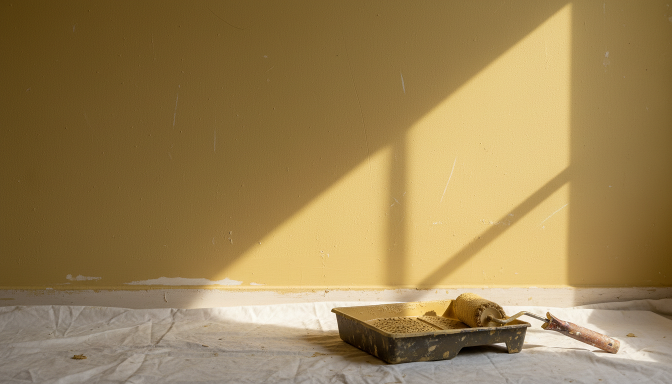 mur peint vieilli usure normale vétusté