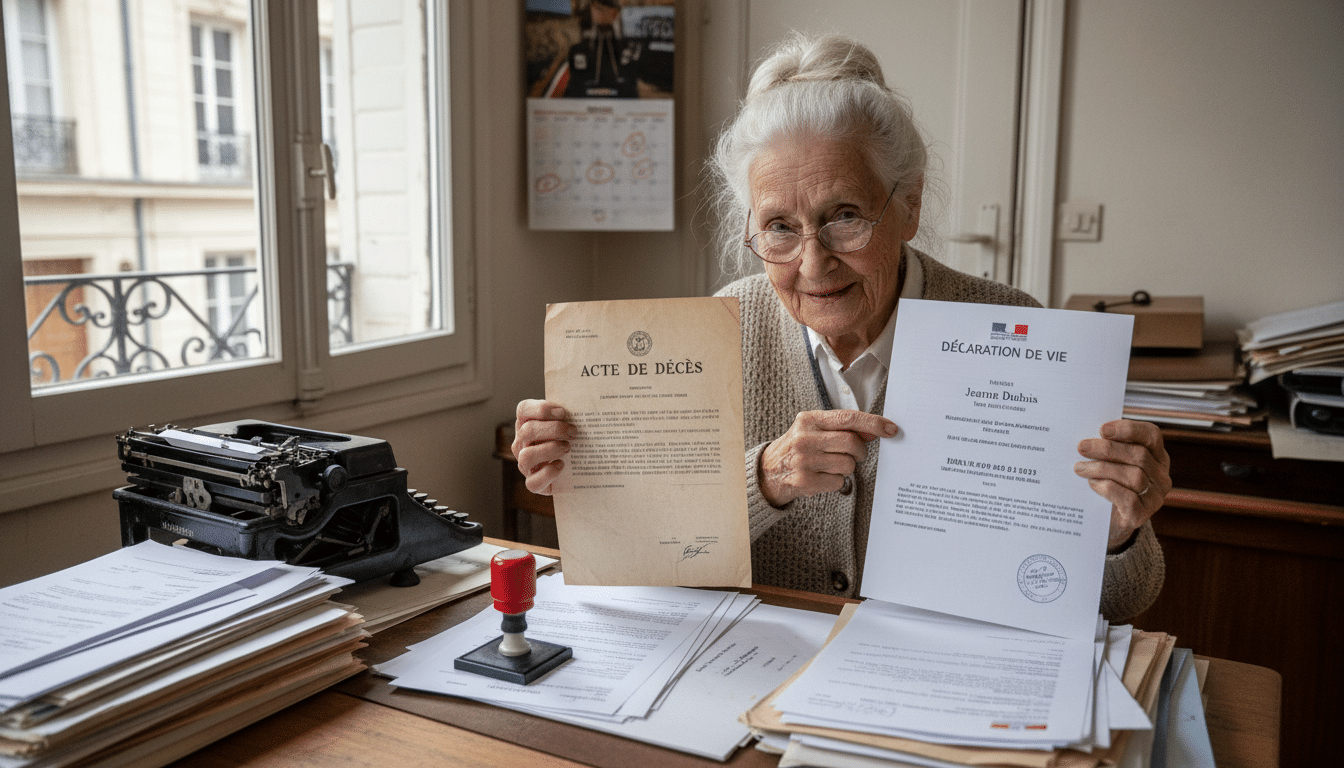 « Non, je suis toujours décédée » : à 87 ans, elle doit prouver qu'elle est vivante pendant six mois