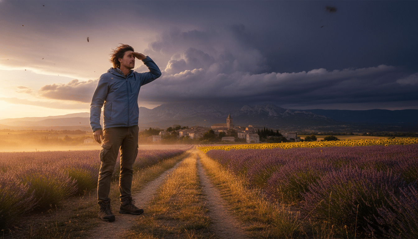 Orages en approche horizon France fin de semaine
