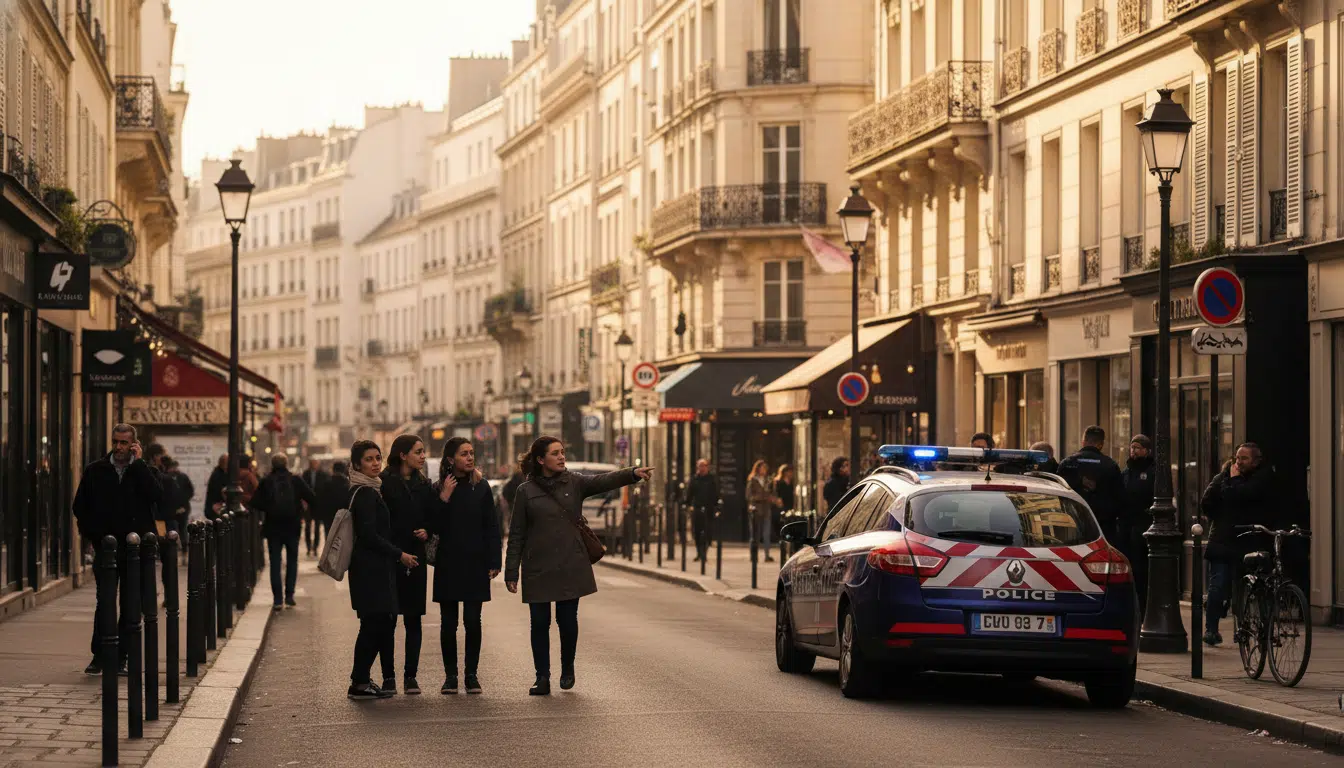 Rue Saint-Charles dans le XVe arrondissement de Paris