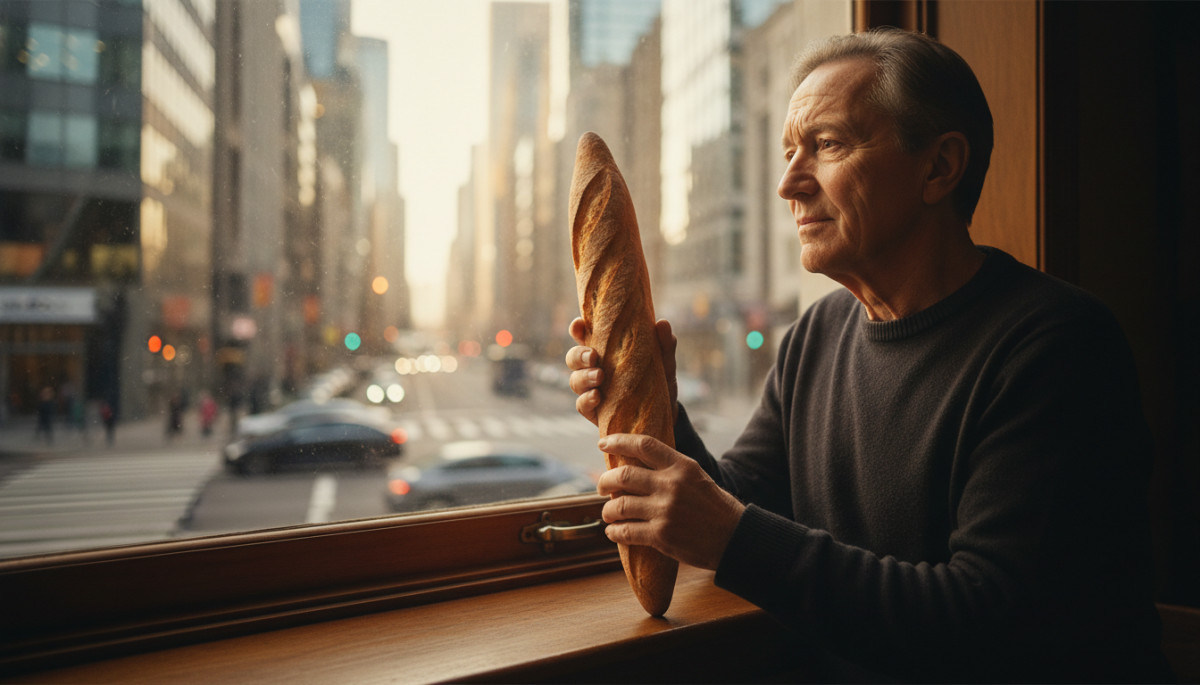 Personne âgée pensant à l'évolution des boulangeries