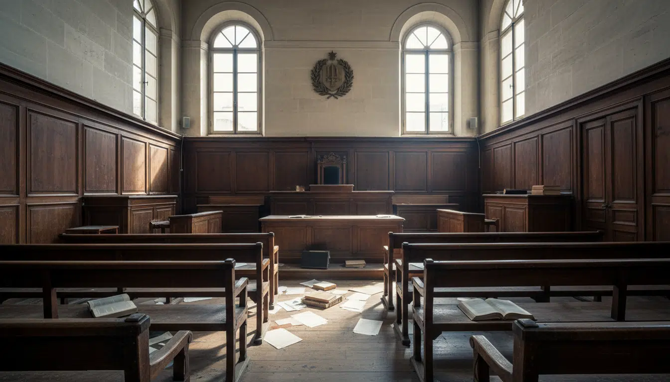 Le tribunal de Marseille où se joue le destin d'Ulysse dans Plus belle la vie