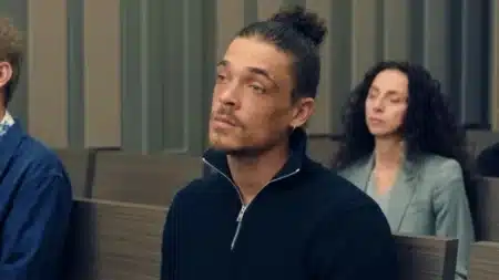 Idriss au tribunal dans Plus belle la vie épisode 557