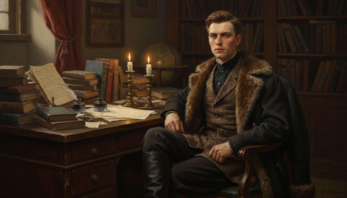 Portrait de Lénine jeune révolutionnaire russe