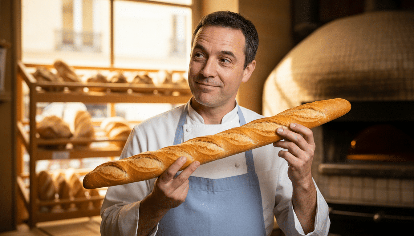 Pourquoi la baguette fait exactement cette taille — ce n'est pas un hasard